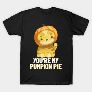 Happy Thanksgiving Pumpkin Pie Pumpkin Spice Season T-Shirt